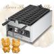 2024 Year Voltage 220v 20 Pcs Cast Iron Mini Bear Shaped Taiyaki Waffle Maker Machine