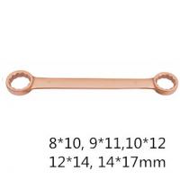 Non sparking Explosion-proof flat double headed box wrench safety toolsTKNo.153A