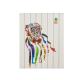 Monkey Ribbon Painting Chinese Zodiac Painting Twelve Animals For Home / Hotel