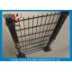 Double PVC Coated Wire Mesh Fencing For Country Border Twin Wire Welded Mesh