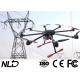 Manual control Powerline Drone With Single Axis Gimbal 720P Camera And Fail - Safe