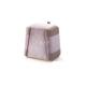 Modern Bedroom Dresser Metal Base Dressing Chair Leather and Fabric Makeup Stool