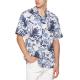 Hawaiian Men'S Printed Linen Cotton Casual Floral Shirt Beach Poster Surfing