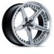 Deep Lip Forged 3 Piece Brushed Wheels Alloy For Luxury Car