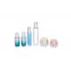 Gradient Color Acrylic 30-50-100ml Polygon Lotion Bottle 30-50g Cream Jar Skincare Cosemtic Packaging