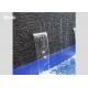 Black Slate Cultured Stone For Drainboard , High Hardness Slate Veneer Wall Tiles