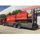 6x4 Drive Two Seats Remote Water Supply System Fire Truck 28 Ton 90km/H