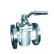 Lubricated Plug Valve Cone valve 3  With SS316 And Coated  / PTFE For Fluid