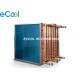 Custom Air Cooled Cooling Coil /  Condenser Or Evaporator Parts Fin And Tube Evaporator