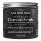 Natural Bamboo Charcoal Body Scrub For Moisturizing Deep Cleansing Shrink Pores