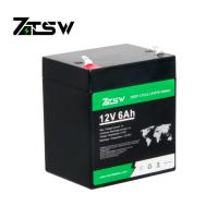 12V Lithium Battery Lead Acid Replacement 3000 Cycles For Emergency Lights