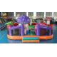 Mushroom Inflatable Play Park For Toddlers / Blow Up Amusement Park