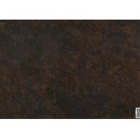 Non Slip Calacatta Quartz Stone Polished Surfaces Finished 6mm 8mm Thickness