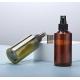 100ml 150ml Green Amber PET Hydrosol Toner Spray Bottle Cosmetic Packaging