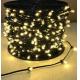 Wholesale Christmas holiday Waterproof IP65 black string 100m 666 led ultra thin wire string light