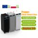 Sleek Standing Home Energy Storage Kit 48V/51.2V with EVE Battery Seplos 16S 200A BMS Built-In Beginner-Friendly Grey