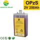 ABS 2V 250Ah OPZS Type Tubular Battery For Home Solar Energy System