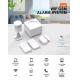 Glomarket Smart Tuya WIFI+GSM Home Security Alarm System Smart Home Burglar Alarm Security Fire Smoke Detect System