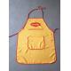 BSCI passed-Promotional Yellow apron with customer's printed logo