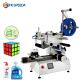 High Precision Electric Driven Type Round Flat Bottle Labeling Machine for Food Cans