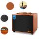 HD Sound Wooden Portable Bluetooth Speaker Lightweight Customized Color
