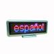 Red/Blue/Pink Messsage LED display Moving Scrolling Programmable Sign Rechargeable C1664RB