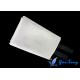 White Fireproof  Silicone Coated Fire Blanket For Homes 0.4mm Thickness