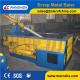 Side Push out scrap steel balers to compress Tin Cans with 100ton Hand Valve Control