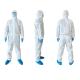 Industrial  Disposable Protective Clothing Anti Stick Antibacterial Non Porous