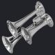 Three Trumpet Chrome Air Horn (HS-1017)