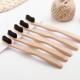 MSDS Plastic Free Bamboo Toothbrush With Biodegradable Bristles