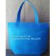 wholesale fashion 38*42*10cm 80gsm 100% pp non woven bag with handle, gusset and bottom, Promotional Custom Logo Printed