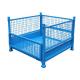 Welded Metal Stillage Pallet With Cage With Mesh Sides And Sheet Steel Base
