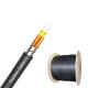 7.0mm Duplex Armored Indoor Fiber Optic Cable GJFJV With HDPE Out Sheath