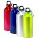Multi Colored 600ml Sports Aluminum Hiking Water Bottle with Fluorescent
