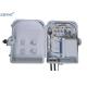 Outdoor SC ST FC LC FTTH Drop Cable Box 24 Core ABS Plastic