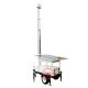 Remote Control Mobile Surveillance Trailer Mobile CCTV Trailer For Remote Areas