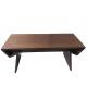 Walnut wood veneer dark finish Wooden writing desk for hotel bedroom furniture,hospitality casegoods