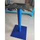 Sqaure Powder Coated Table leg Adjustable Feet Stainless Steel Coffee Table Base