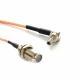 F Female To CRC9 RG316 Pigtail 30cm RF Cable Adapter
