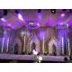 Purple Heavy Duty PVC Event Tent Wedding Tent with Inside Decorations With Self - Cleaning Ability