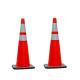 SH-X056 90cm PVC Road Sign Safety Cone Traffic Warning Product with Reflective Taps