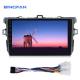 Touch Screen Universal Multimedia 2 Din 9 Inch Audio Stereo Android 9 Car Radio for Corolla 2007-2013