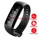 Blood pressure heart rate monitor Blood oxygen 50 Letter message push large smart Fitness Bracelet Watch intelligent