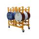 TY-100A Portable Drum Racks Load Capacity 1000kg