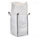 Full Open Top 1 Ton Bulk Bag , Fully Belted Flat Bottom Super Sacks Bags