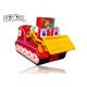Swing 3d Car Kiddy Ride Machine Coin Operated 400W
