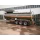 30 Tons Hydrochloric Acid Chemical Tanker Truck 28600 Liters 3 Axle Chemical