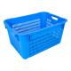 Handle Vented Plastic Basket for Fresh and Customized Color Storage Solution