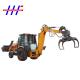 Q355B Rotating Log Excavator Grapple 7 Ton For Grabbing Gravels